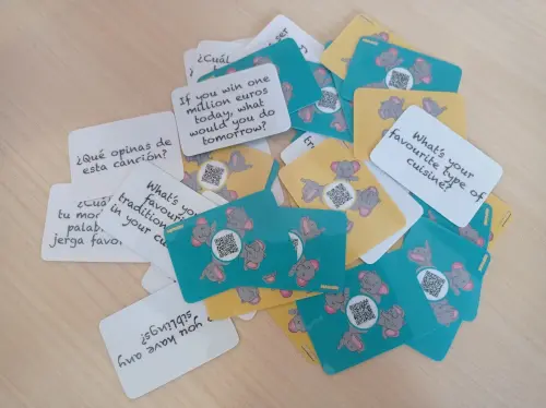 Cartas rompehielos en inglés y en español con pronunciación